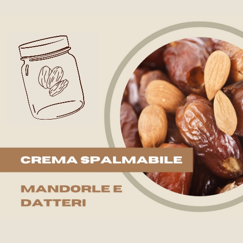 crema mandorle datteri Crema di mandorle e datteri - immagine 1